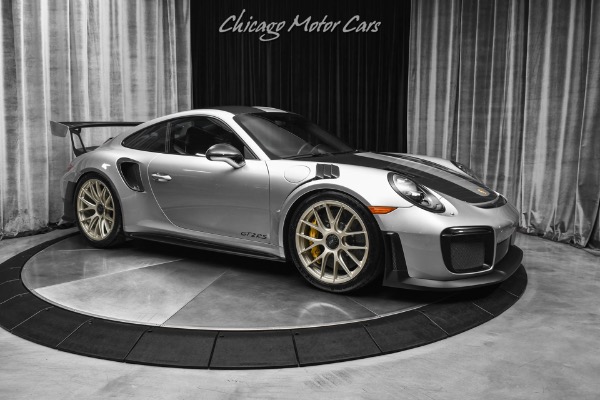 Used 2018 Porsche 911 GT2 RS Weissach Package Magnesium Wheels Front Lift 4k Miles LOADED for sale Sold at Chicago Motor Cars in West Chicago IL 60185 6