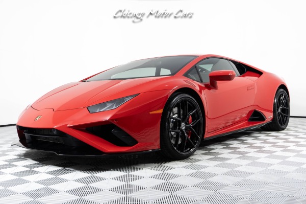 Used 2020 Lamborghini Huracan EVO Only 1,600 Miles! HRE Wheels! Beautiful Spec! Front End Lifter! Loaded! for sale Sold at Chicago Motor Cars in West Chicago IL 60185 6