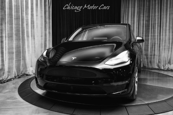 Used 2023 Tesla Model Y Long Range AutoPilot! Panoramic Roof! Black on Black for sale Sold at Chicago Motor Cars in West Chicago IL 60185 2