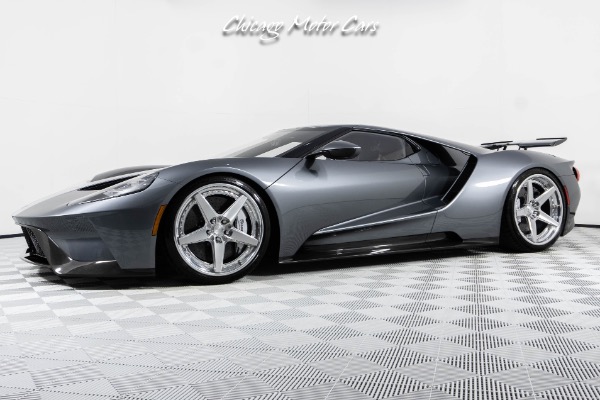Used 2019 Ford GT Only 500 Miles Anrky Wheels! Liquid Gray! Carbon Fiber Pkg! Carbon Ceramics for sale Sold at Chicago Motor Cars in West Chicago IL 60185 2