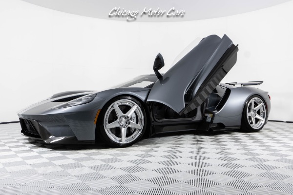 Used 2019 Ford GT Only 500 Miles Anrky Wheels! Liquid Gray! Carbon Fiber Pkg! Carbon Ceramics for sale Sold at Chicago Motor Cars in West Chicago IL 60185 1