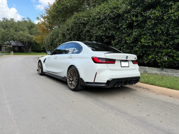 Used 2024 BMW M3 CS Sedan MSRP $138,110+ Upgrades LOADED Perfect! Frozen Solid White! for sale Sold at Chicago Motor Cars in West Chicago IL 60185 5