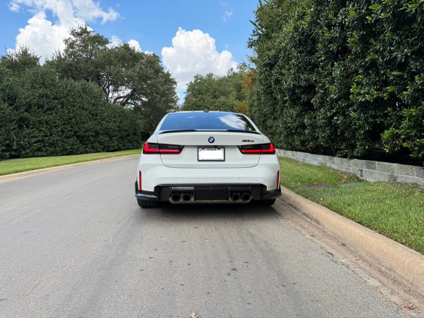 Used 2024 BMW M3 CS Sedan MSRP $138,110+ Upgrades LOADED Perfect! Frozen Solid White! for sale Sold at Chicago Motor Cars in West Chicago IL 60185 6