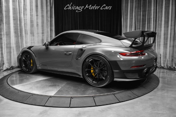 Used 2019 Porsche 911 GT2RS Weissach PTS Grigio Telesto Only 3k Miles Rare Red Interior PPF for sale Sold at Chicago Motor Cars in West Chicago IL 60185 3