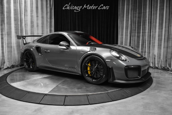 Used 2019 Porsche 911 GT2RS Weissach PTS Grigio Telesto Only 3k Miles Rare Red Interior PPF for sale Sold at Chicago Motor Cars in West Chicago IL 60185 6