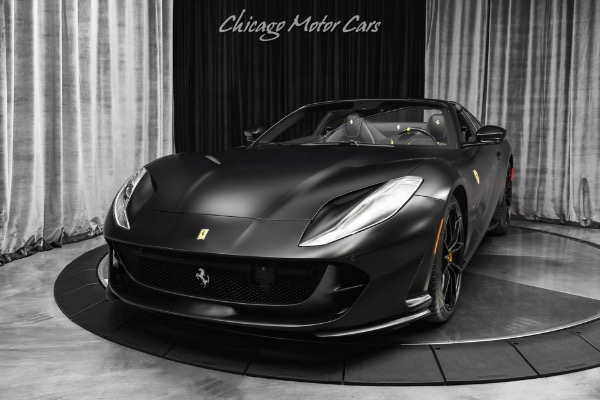 Used 2022 Ferrari 812 GTS Only 1700 Miles Factory Matte Paint Lift Carbon Driver Zone + LED HUGE MSRP for sale Sold at Chicago Motor Cars in West Chicago IL 60185 2