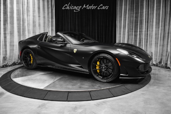 Used 2022 Ferrari 812 GTS Only 1700 Miles Factory Matte Paint Lift Carbon Driver Zone + LED HUGE MSRP for sale Sold at Chicago Motor Cars in West Chicago IL 60185 6
