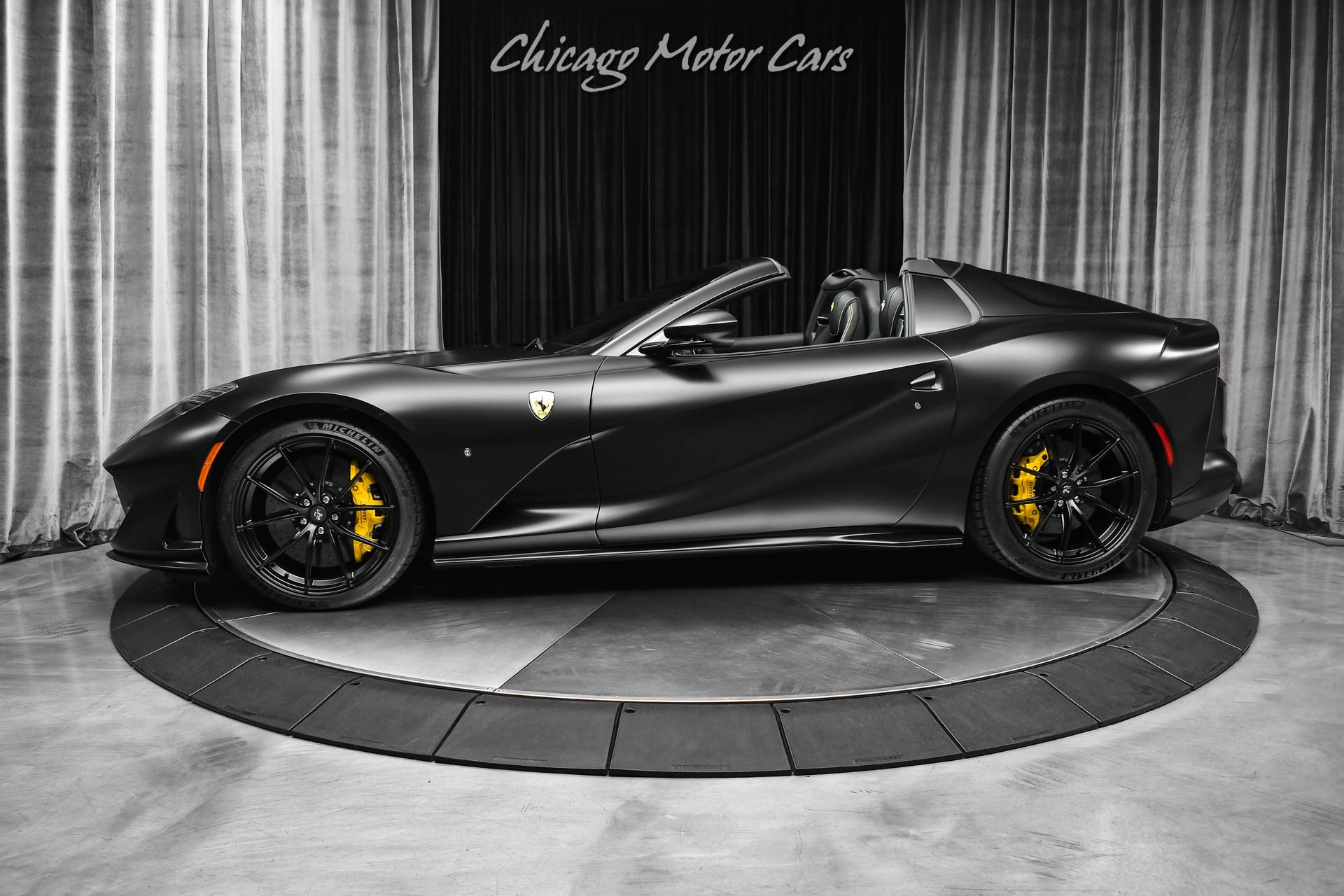 Used 2022 Ferrari 812 GTS Only 1700 Miles Factory Matte Paint Lift Carbon Driver Zone + LED HUGE MSRP for sale Sold at Chicago Motor Cars in West Chicago IL 60185 1