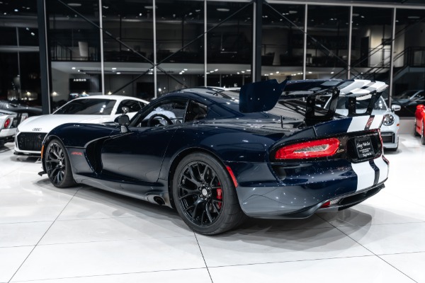Used 2016 Dodge Viper ACR Coupe Only 5k Miles GTS White Stripe Option Upgraded Exhaust! for sale $497,800 at Chicago Motor Cars in West Chicago IL 60185 3
