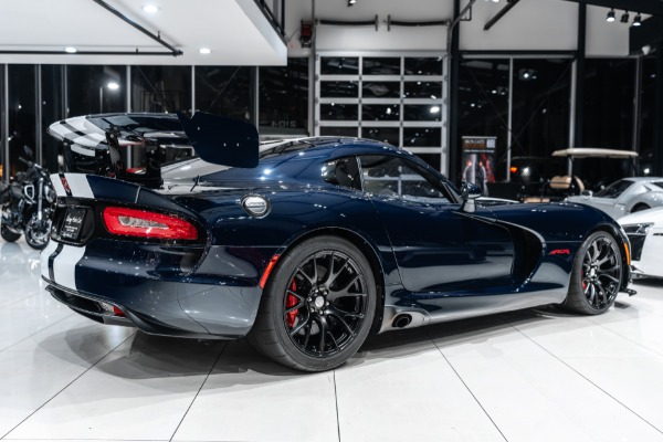 Used 2016 Dodge Viper ACR Coupe Only 5k Miles GTS White Stripe Option Upgraded Exhaust! for sale $497,800 at Chicago Motor Cars in West Chicago IL 60185 5
