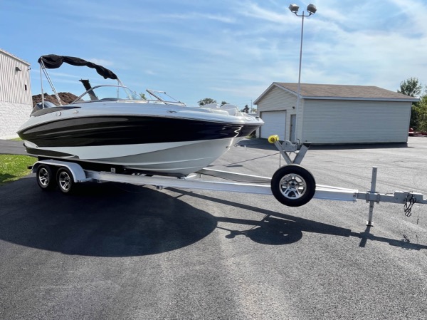 Used 2014 Southwind 2200 Sport Deck Boat 150 HP Yamaha Low Hours Well Maintained for sale Sold at Chicago Motor Cars in West Chicago IL 60185 3