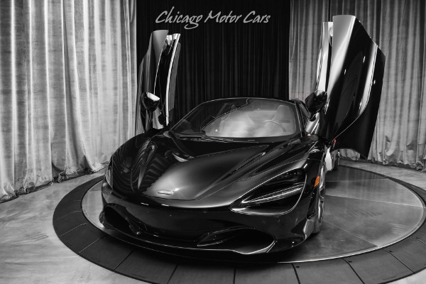 Used 2020 McLaren 720S Spider Just Serviced Sports Exhaust Front Lift Stealth Pack Only 5k Miles for sale Sold at Chicago Motor Cars in West Chicago IL 60185 2