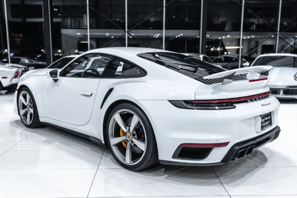 Used 2024 Porsche 911 Turbo S Coupe ONLY 3900 Miles! Ice Grey! Surround View! Storage Pkg! for sale Sold at Chicago Motor Cars in West Chicago IL 60185 3