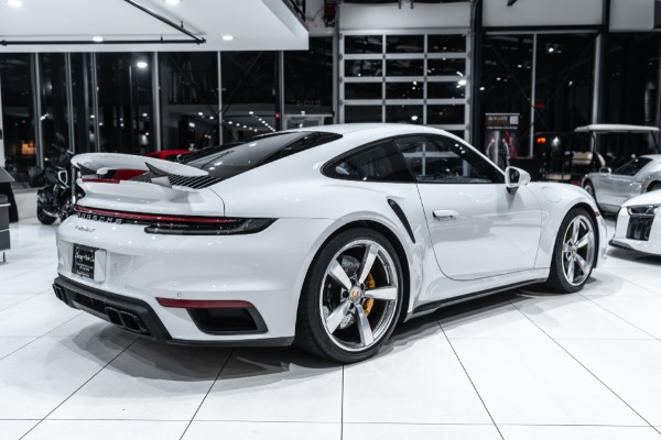 Used 2024 Porsche 911 Turbo S Coupe ONLY 3900 Miles! Ice Grey! Surround View! Storage Pkg! for sale Sold at Chicago Motor Cars in West Chicago IL 60185 5
