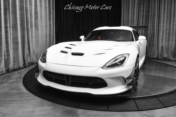 Used 2016 Dodge Viper ACR Extreme Aero! Ceramic Matrix Brakes! Fully Loaded! 5K Miles! for sale Sold at Chicago Motor Cars in West Chicago IL 60185 2