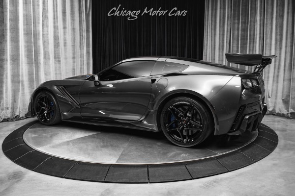 Used 2019 Chevrolet Corvette ZR1 3ZR ZTK MANUAL!  Competition Seats Carbon Fiber Roof Package Rare for sale Sold at Chicago Motor Cars in West Chicago IL 60185 3