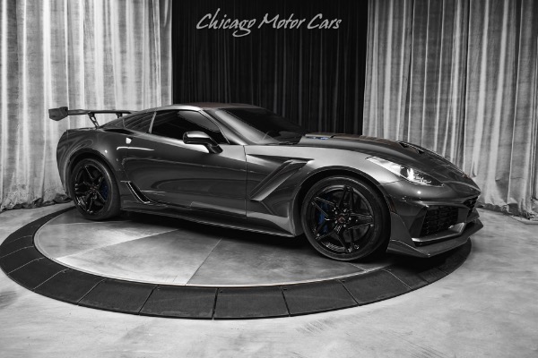 Used 2019 Chevrolet Corvette ZR1 3ZR ZTK MANUAL!  Competition Seats Carbon Fiber Roof Package Rare for sale Sold at Chicago Motor Cars in West Chicago IL 60185 6