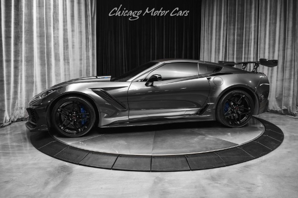 Used 2019 Chevrolet Corvette ZR1 3ZR ZTK MANUAL!  Competition Seats Carbon Fiber Roof Package Rare for sale Sold at Chicago Motor Cars in West Chicago IL 60185 1