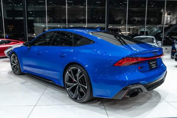 Used 2021 Audi RS 7 4.0T quattro Sedan RARE Exclusive Paint! Carbon Optic Pkg! Sport Exhaust! for sale Sold at Chicago Motor Cars in West Chicago IL 60185 2