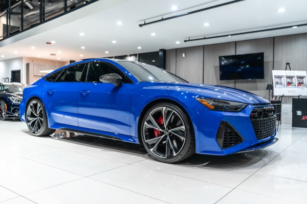 Used 2021 Audi RS 7 4.0T quattro Sedan RARE Exclusive Paint! Carbon Optic Pkg! Sport Exhaust! for sale Sold at Chicago Motor Cars in West Chicago IL 60185 5