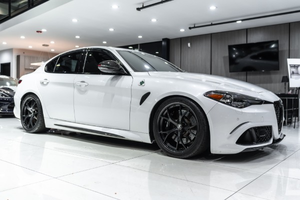 Used 2018 Alfa Romeo Giulia Quadrifoglio! IDEAL TUNE EXHAUST INTAKE! TASTEFULLY MODIFIED! for sale Sold at Chicago Motor Cars in West Chicago IL 60185 6