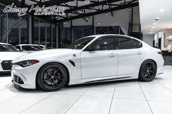 Used 2018 Alfa Romeo Giulia Quadrifoglio! IDEAL TUNE EXHAUST INTAKE! TASTEFULLY MODIFIED! for sale Sold at Chicago Motor Cars in West Chicago IL 60185 1