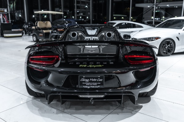 Used 2015 Porsche 918 Spyder Only 400 Miles! Magnesium Wheels! Completely Serviced! LOADED! Carbon Fiber for sale Sold at Chicago Motor Cars in West Chicago IL 60185 3