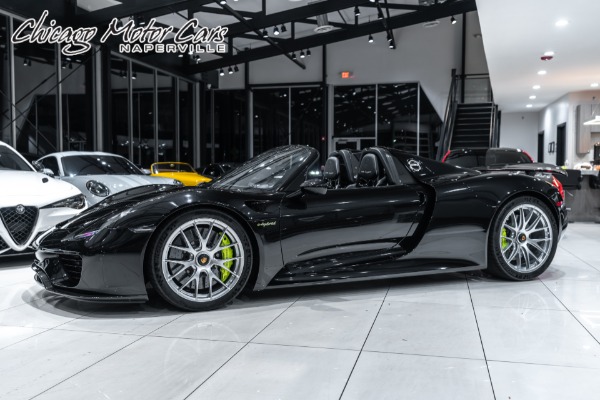 Used 2015 Porsche 918 Spyder Only 400 Miles! Magnesium Wheels! Completely Serviced! LOADED! Carbon Fiber for sale Sold at Chicago Motor Cars in West Chicago IL 60185 1
