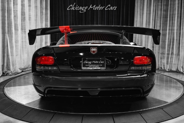 Used 2008 Dodge Viper SRT-10 RARE ACR COUPE! Black w/ Red Driver Stripe Low Miles for sale Sold at Chicago Motor Cars in West Chicago IL 60185 4