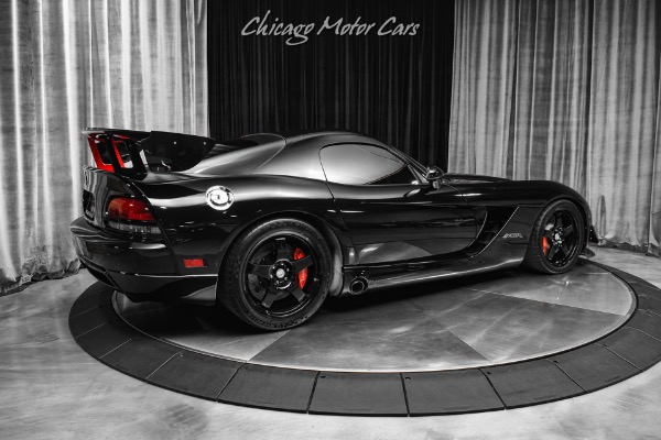 Used 2008 Dodge Viper SRT-10 RARE ACR COUPE! Black w/ Red Driver Stripe Low Miles for sale Sold at Chicago Motor Cars in West Chicago IL 60185 5