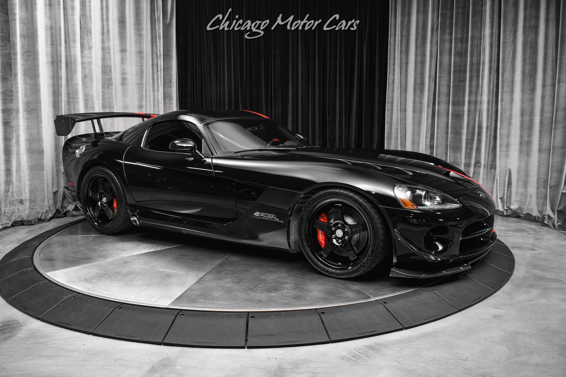 Used 2008 Dodge Viper SRT-10 RARE ACR COUPE! Black w/ Red Driver