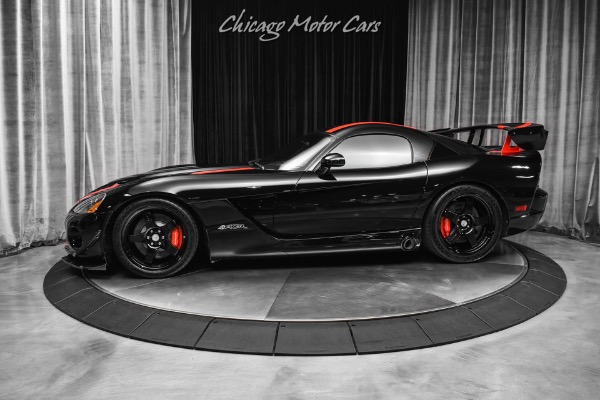 Used 2008 Dodge Viper SRT-10 RARE ACR COUPE! Black w/ Red Driver