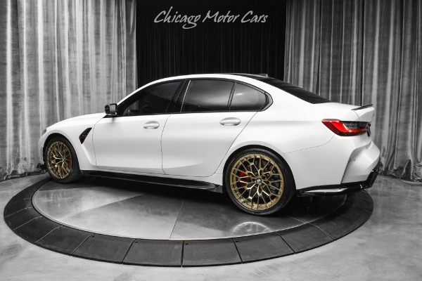 Used 2024 BMW M3 AWD CS Frozen Solid White! M Carbon Ceramic Brakes! Full Stealth PPF! for sale Sold at Chicago Motor Cars in West Chicago IL 60185 3