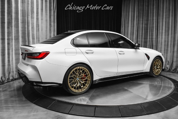 Used 2024 BMW M3 AWD CS Frozen Solid White! M Carbon Ceramic Brakes! Full Stealth PPF! for sale Sold at Chicago Motor Cars in West Chicago IL 60185 5