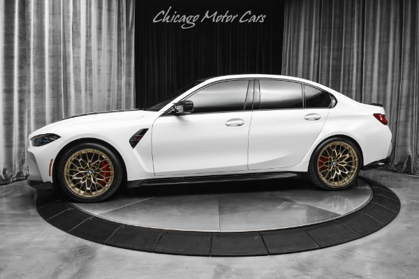 Used 2024 BMW M3 AWD CS Frozen Solid White! M Carbon Ceramic Brakes! Full Stealth PPF! for sale Sold at Chicago Motor Cars in West Chicago IL 60185 1