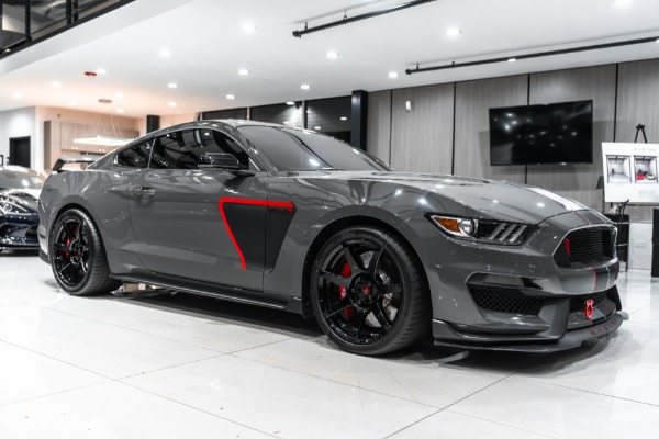 Used 2018 Ford Mustang Shelby GT350R Coupe RARE Lead Foot Grey! TONS of Carbon Fiber! LOADED! for sale Sold at Chicago Motor Cars in West Chicago IL 60185 6