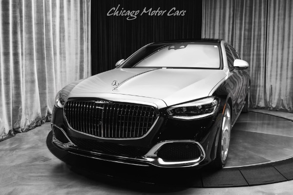Used 2021 Mercedes-Benz S580 Maybach Sedan! RARE Two-Tone! Exclusive Monoblock Wheels! Burmester Sound! for sale Sold at Chicago Motor Cars in West Chicago IL 60185 2