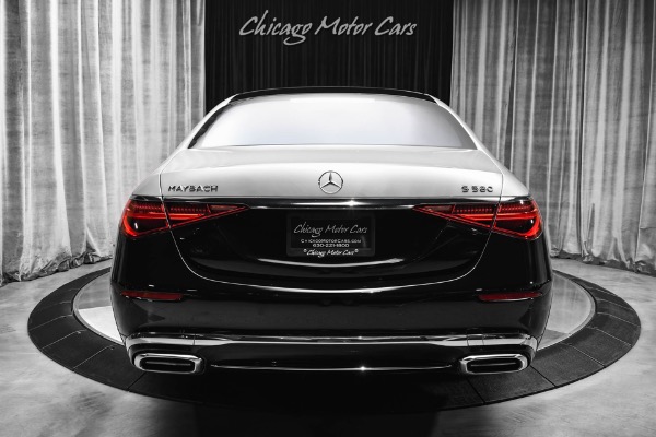 Used 2021 Mercedes-Benz S580 Maybach Sedan! RARE Two-Tone! Exclusive Monoblock Wheels! Burmester Sound! for sale Sold at Chicago Motor Cars in West Chicago IL 60185 4