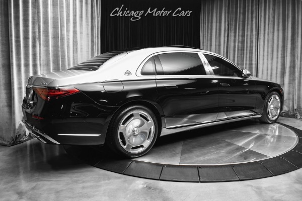 Used 2021 Mercedes-Benz S580 Maybach Sedan! RARE Two-Tone! Exclusive Monoblock Wheels! Burmester Sound! for sale Sold at Chicago Motor Cars in West Chicago IL 60185 5