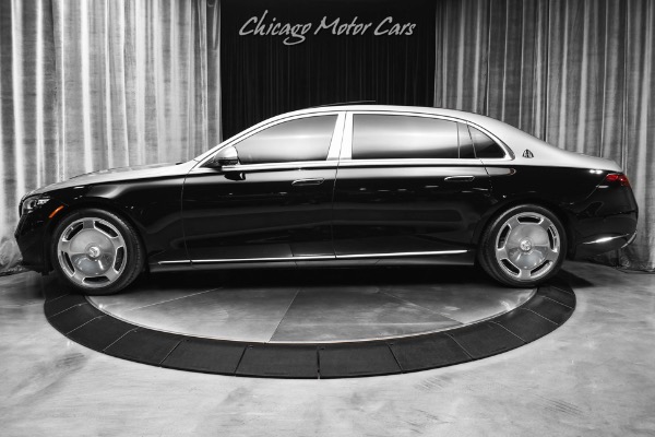 Used 2021 Mercedes-Benz S580 Maybach Sedan! RARE Two-Tone! Exclusive Monoblock Wheels! Burmester Sound! for sale Sold at Chicago Motor Cars in West Chicago IL 60185 1