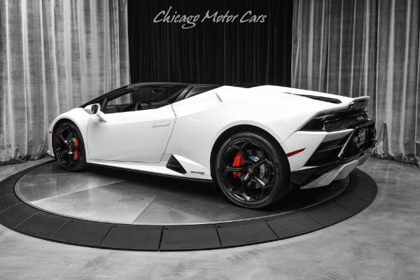 Used 2020 Lamborghini Huracan EVO Spyder Front PPF Carbon Fiber Sport Seats Sensonum Sound for sale Sold at Chicago Motor Cars in West Chicago IL 60185 3