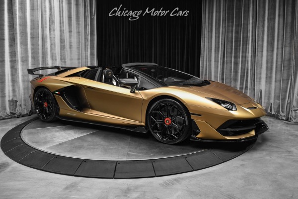 Used 2020 Lamborghini Aventador SVJ LP770-4 Roadster Bronze Zenas! Ad Personam! $100K+ in Options! for sale Sold at Chicago Motor Cars in West Chicago IL 60185 6