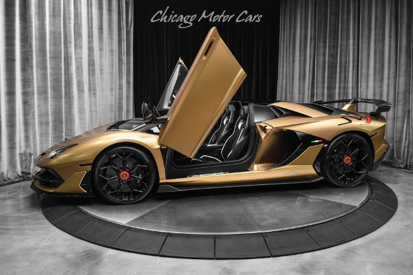 Used 2020 Lamborghini Aventador SVJ LP770-4 Roadster Bronze Zenas! Ad Personam! $100K+ in Options! for sale Sold at Chicago Motor Cars in West Chicago IL 60185 1