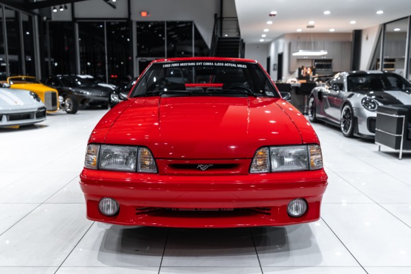 Used 1993 Ford Mustang SVT Cobra ONLY 3,000 Miles! Marti Report Collector Car! for sale Sold at Chicago Motor Cars in West Chicago IL 60185 6