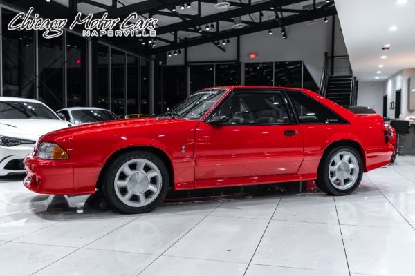 Used 1993 Ford Mustang SVT Cobra ONLY 3,000 Miles! Marti Report Collector Car! for sale Sold at Chicago Motor Cars in West Chicago IL 60185 1