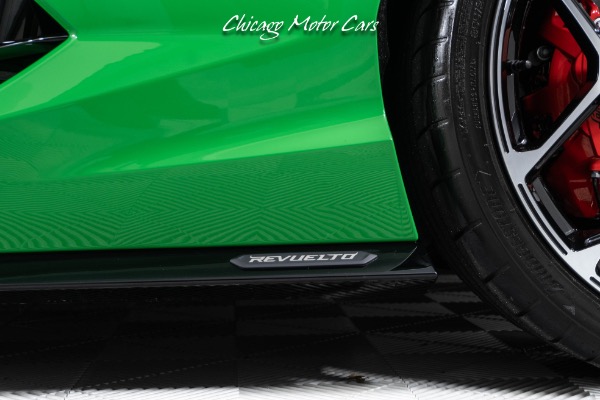 Used 2024 Lamborghini Revuelto Only 300 Miles! Stunning Rare Verde Viper! Carbon Ceramic Brakes! Loaded! for sale Sold at Chicago Motor Cars in West Chicago IL 60185 5