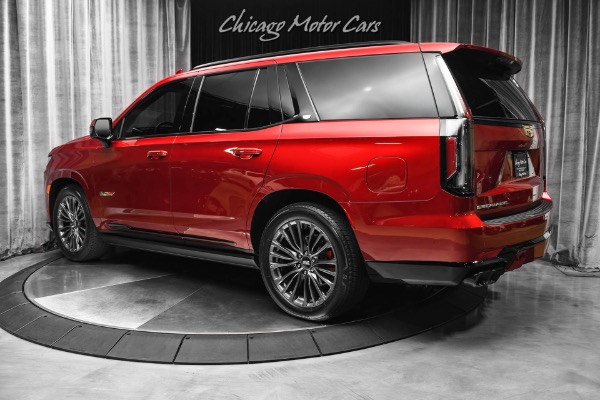 Used 2023 Cadillac Escalade-V Only 4k Miles 682HP Night Vision AKG 36-Speakers Loaded for sale Sold at Chicago Motor Cars in West Chicago IL 60185 3