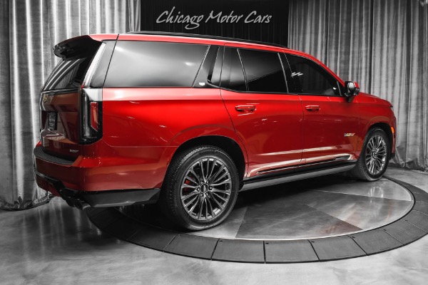 Used 2023 Cadillac Escalade-V Only 4k Miles 682HP Night Vision AKG 36-Speakers Loaded for sale Sold at Chicago Motor Cars in West Chicago IL 60185 5
