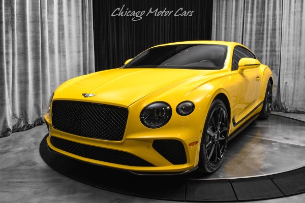 Used 2020 Bentley Continental GT V8 Mulliner! Only 5K Miles! Stunning Monaco Yellow! Backline Spec! Loaded! for sale Sold at Chicago Motor Cars in West Chicago IL 60185 2