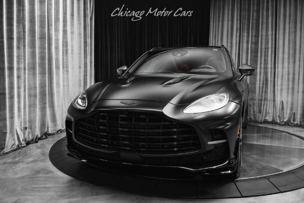 Used 2023 Aston Martin DBX 707! Satin Black! 697 hp! Upper and Interior Carbon Packs! FULL PPF! for sale Sold at Chicago Motor Cars in West Chicago IL 60185 2